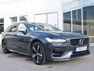 begagnad Volvo V90 T8 AWD R-Design Teknik Pro B&W Kamera Drag Momsbil