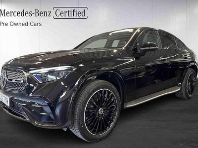 Svart Begagnad 2026 Mercedes GLC300e Sportkupé | 869 000 kr