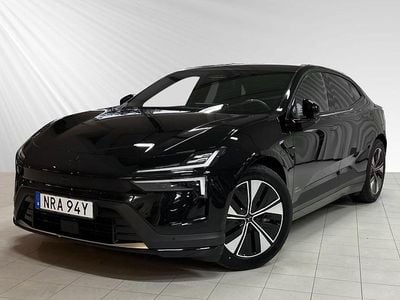 Svart Begagnad 2025 Polestar 4 Long Range Single Motor SUV | 599 900 kr (Marknadspris)
