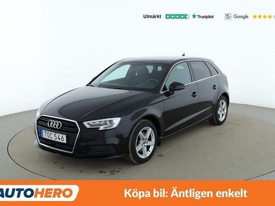 Svart Begagnad 2017 Audi A3 Sportback Halvkombi | 197 000 kr (Lite dyr)