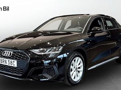 Brilliantsvart Begagnad 2023 Audi A3 Proline Sedan | 259 000 kr (Marknadspris)