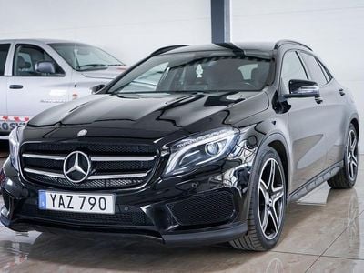 Begagnad Mercedes GLA200 AMG line 136 HK (100 kW) 2015 Svart SUV