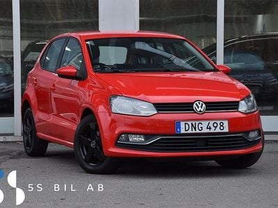 Röd Begagnad 2014 VW Polo Halvkombi | 67 900 kr (Marknadspris)