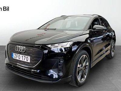 Begagnad Audi Q4 e-tron Advanced 150 kW (204 HK) 2023 Svart SUV