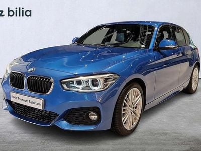 Begagnad BMW 118 M Sport 136 HK (100 kW) 2018 Blå Halvkombi