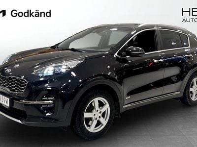 Svart Begagnad 2019 Kia Sportage GT-Line SUV | 250 000 kr (Marknadspris)