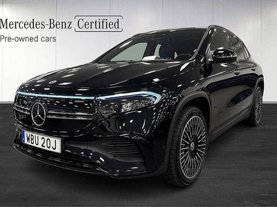 Svart Begagnad 2022 Mercedes EQA300 AMG SUV | 399 000 kr (Marknadspris)