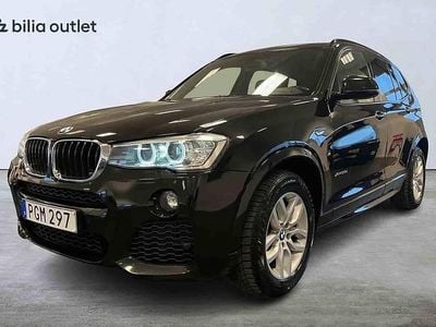 Begagnad BMW X3 2017 Svart SUV