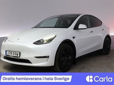 Begagnad Tesla Model Y Long Range AWD 378 kW (514 HK) 2023 Vit SUV