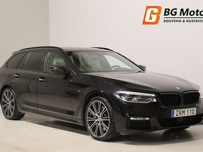Svart Begagnad 2018 BMW 540 M Sport Kombi | 349 500 kr (Marknadspris)