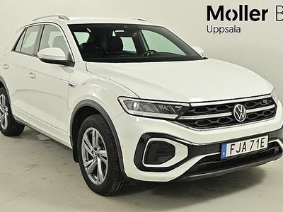 Begagnad VW T-Roc R-line 150 HK (110 kW) 2024 Pure white SUV