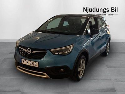 Begagnad Opel Crossland X Dynamic 110 HK (80 kW) 2017 Blå SUV