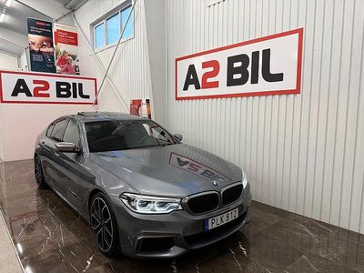 Blå Begagnad 2017 BMW M550 Sedan | 349 900 kr (Lite dyr)