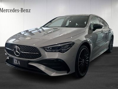 Grå (grey) Ny 2025 Mercedes CLA250e Shooting Brake Kombi | 577 300 kr