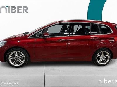 Begagnad BMW 218 Gran Tourer Advantage 136 HK (100 kW) 2015 Röd Minibuss