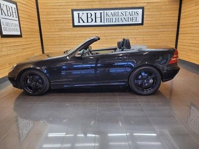 Svart Begagnad 2002 Mercedes SLK200 Cab | 69 900 kr