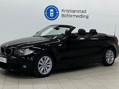 Begagnad BMW 120 Cabriolet M Sport 177 HK (130 kW) 2010 Svart Cab