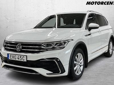 Begagnad VW Tiguan Allspace R-line 203 HK (149 kW) 2022 Vit SUV