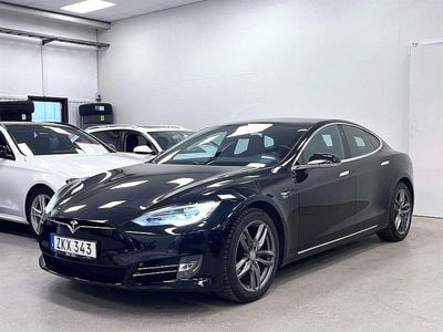 Begagnad Tesla Model S 386 kW (525 HK) 2018 Svart Halvkombi