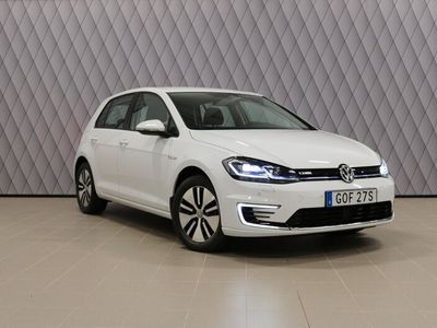 begagnad VW e-Golf 35.8 kWh Comfort Adaptiv F/H Navi 136 HK