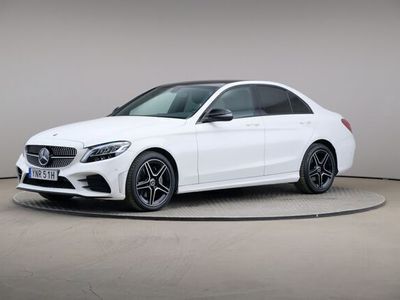 begagnad Mercedes C200 Amg-Night Panorama Burmester