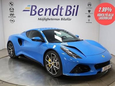 Seneca blue Begagnad 2023 Lotus Emira Sportkupé | 995 000 kr