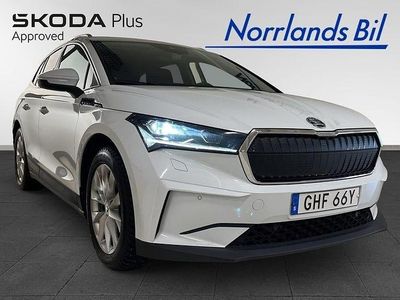 Moon white metallic Begagnad 2022 Skoda Enyaq iV SUV | 329 900 kr (Marknadspris)