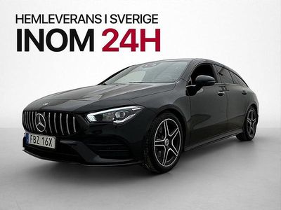 Begagnad Mercedes CLA200 Shooting Brake AMG 163 HK (119 kW) 2019 Svart Kombi