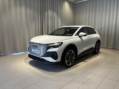 Begagnad Audi Q4 e-tron Proline 152 kW (207 HK) 2021 Glaciärvit metallic SUV