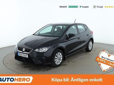 Begagnad Seat Ibiza Style 95 HK (69 kW) 2020 Svart Halvkombi