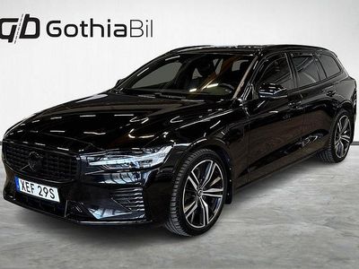 Svart Begagnad 2019 Volvo V60 R-Design Kombi | 329 900 kr (Marknadspris)