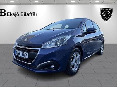 Blåmetallic Begagnad 2015 Peugeot 208 Halvkombi | 89 500 kr (Marknadspris)