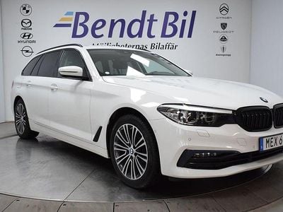 Vit Begagnad 2019 BMW 520 Sport Line Kombi | 286 500 kr (Marknadspris)