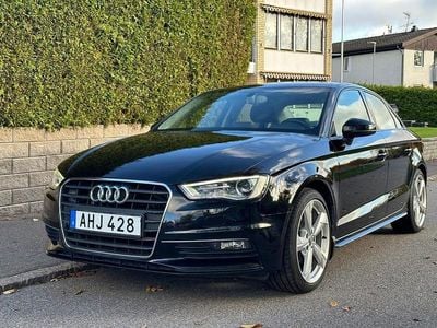 Begagnad Audi A3 Ambition 125 HK (91 kW) 2013 Svart Sedan
