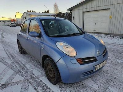 Blå Begagnad 2004 Nissan Micra Halvkombi | 19 900 kr (Superpris)