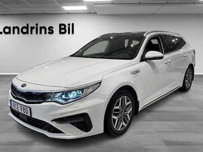 Begagnad Kia Optima Advance 205 HK (150 kW) 2019 Vit Kombi