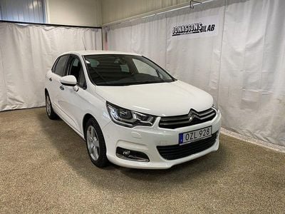 Begagnad Citroën C4 Shine 120 HK (88 kW) 2016 Vit Halvkombi