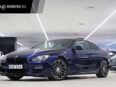 Begagnad BMW 640 Shadowline 320 HK (235 kW) 2015 Blå Sportkupé