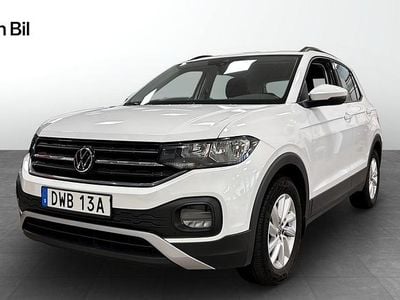 Vit Begagnad 2022 VW T-Cross Life SUV | 184 900 kr (Marknadspris)