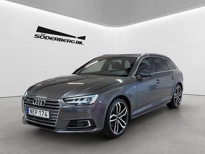 Begagnad Audi A4 S-Line 190 HK (139 kW) 2016 Grå Kombi