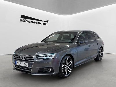 Grå Begagnad 2016 Audi A4 S-Line Kombi | 249 900 kr
