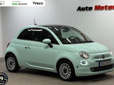 Begagnad Fiat 500 69 HK (50 kW) 2018 Grön Halvkombi