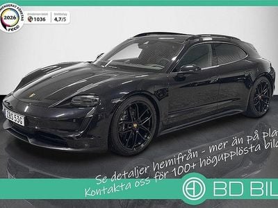 Begagnad Porsche Taycan Sport Turismo 300 kW (408 HK) 2022 Svart Kombi