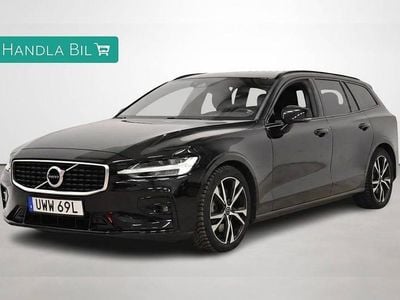 Begagnad Volvo V60 R-Design 150 HK (110 kW) 2020 Svart Kombi