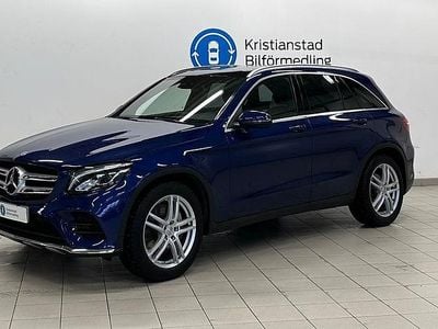 Begagnad Mercedes GLC220 AMG 170 HK (125 kW) 2018 Blå SUV