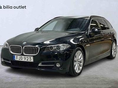 Svart Begagnad 2016 BMW 520 Kombi | 179 900 kr (Marknadspris)