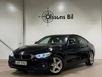 Svart Begagnad 2015 BMW 420 Gran Coupé Sport Line Sportkupé | 159 900 kr (Marknadspris)