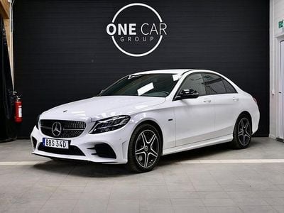 Vit Begagnad 2020 Mercedes C300e AMG Sedan | 374 900 kr (Lite dyr)