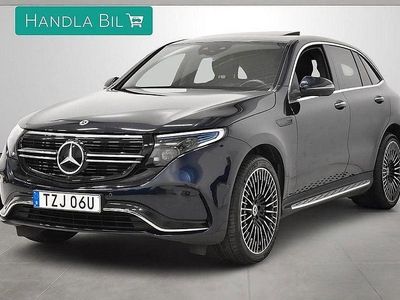 Mörkblå Begagnad 2020 Mercedes EQC400 AMG SUV | 409 900 kr (Marknadspris)