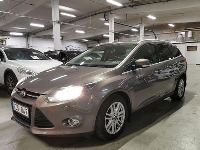Begagnad Ford Focus Titanium 150 HK (110 kW) 2013 Brun Kombi